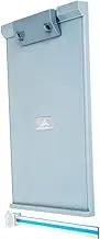 KAILIKETIY Portable Reading Rack Hands Book Stand for Students Light Grey for Cookbooks Textbooks Documents Space Saving Design