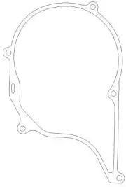 Honda MT250 11395-357-306 L. Crankcase Cover Gasket