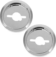 GANAZONO 2pcs Stove Knob Base for Gas Oven Smooth Rotation Easy Installation Safety Features Compatible Kitchen Cooktops