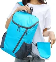 Hiking Backpack Waterproof,Foldable Waterproof 20L Travel Backpack - Outdoor Mountaineering Bags for Overnight Portage Adventure Ranch Tracking Field Scout Fishing Trail Youth