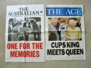 Queen Elizabeth II English British Monarchy Royalty Rare Australian Tour Posters