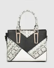 Multi Colour Ava Small Tote Bag