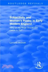 在飛比找三民網路書店優惠-Subjectivity and Women's Poetr