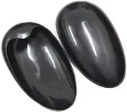 10 Pairs Black Plasstic Hair Dyeing Ear Cover Professional Waterproof Ear Protection Caps Bathing Shower Earmuffs Hairdressing Earflap For Hair Salon Coloring Kit