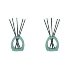 2x Arome Ambiance Arch Series Liquidless Reed Diffuser Set Frozen Pear Scent