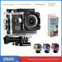 在飛比找蝦皮購物優惠-運動攝像機戶外騎行迷你數位防水相機HD D600運動相機DV