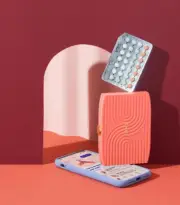 EMME SMART CASE birth control pill case USB CASE / ORIGINAL BOX / MANUAL