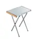 日本 UNIFLAME 不鏽鋼邊桌 Stainless Top SIDE TABLE 682104 (日本製 / 桌面耐重50kg / 耐熱桌面) 野餐桌 迷你桌 摺疊桌 折合桌 露營桌