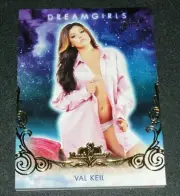 2017 Benchwarmer VAL KEIL Dreamgirls #102 Gold Foil Variant/20 PLAYBOY Playmate