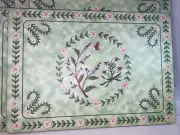Spring summer Cork Placemats Set of 7 Thick Cork Place Mats for Dinning Flowers