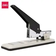 DELI Heavy Duty All Metal Stapler Office School Staple Gun 80 Sheets Binding