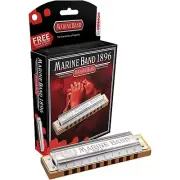 NATURAL MINOR Hohner Marine Band 1896 Harmonica - Key of Choice - w/Warranty