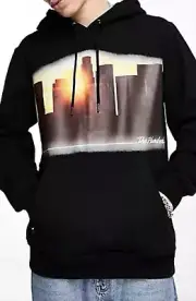 THE HUNDREDS SKYLINE HOODIE SMALL
