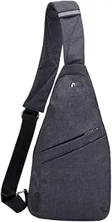 [CATIEBYE] Men Casual Day Mens Shoulder Bag Large Messenger Bags for Men Canvas Bag for Men Small Sling Bag for Men Travel Bag for Men Mens Bags Shoulder Men Sling Bag Man Bag Black