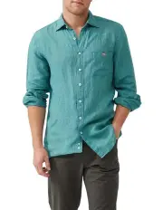 [Rodd & Gunn] Coromandel 2 Long Sleeve Sports Fit Shirt in Savannah