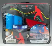 NIBIRU SPORT PING PONG PADDLE SET WITH RETRACTABLE NET NEW IN PACKAGE!! I17