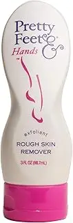 Pretty Feet & Hands Rough Skin Remover-Exfoliant, 3 Fluid Ounce