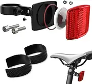 Airtag Bike Mount - Hidden GPS Tracker Case, Seatpost Reflector Mount, Anti-Theft Holder for Electric Bicycle, Scooter
