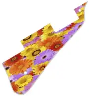 Pickguard Pick Guard Compatible with Gibson Les Paul Guitar Flower Power