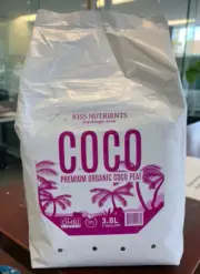 Hydroponics Kiss Nutrient's Premium Organic COCO Peat Grow Medium 1/3/5 Gallon