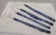 Universal Studios Platinum Pass Lanyard with Only 2 ID Card Holders Bundle of 4