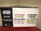 NEW Star Wars Pyrex Set