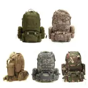 Hiking 4 In 1 Military Camping SWAT Molle 3 Day Assault Tactical Outdoor Backpac