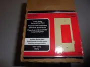 P & S JUNIOR JUMBO SECTIONAL WALL PLATE - IVORY - 10 PACK