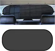 Car Rear Window Sunshade with Suction Cup, Sun UV Rays Protection for Car Back Window, Sunlight Shield Blocker Mesh Cover for Rear Facing Seats, Car Accessories for Baby, Pets, Children （39"x19"/Rear）