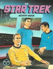 Star Trek 20th Anniversary Set of 3 Coloring Puzzle Activity Books 1986 UNUSED