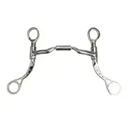 Myler MBT Shank with Sweet Iron Low Port Comfort Snaffle