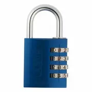 Abus 145/40 Blue Combination Padlock .Combo Padlocks (14540BLUC) -FREE POSTAGE