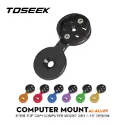 MTB Handlebar Integrated Headset Cap With Computer Mount For Gramin Bryton Wahoo