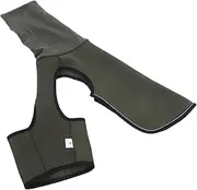 HOUDERCO Soft Pet Calming Coat for Thunderstorms Anxiety Relief Vest with Head Sleeves