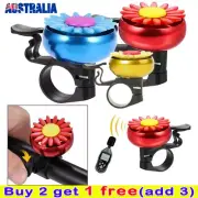 MTB Bike Bell Aluminium Alloy Bicycle Horn Handlebar Ring Alarm Multicoloured AU