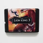Royal Retro Lion King 3 16 bit MD Game Card For Sega Mega Drive For Genesis-(NTSC-U)
