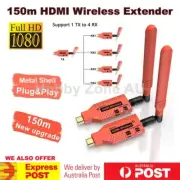 150m Wireless HDMI Extender Screen Share AudioVideo Transmitter Receiver Adapter