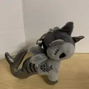 Tokidoki Mermicorno Sharkbite Plush Keychain Shark Unicorn Mermaid Aurora World