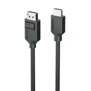 Alogic 2M Displayport To Hdmi 1.4 Cable Male To Male 2M, Elements Series, Black