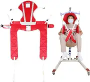 Medium-Sling&Head support Patient Lift Sling, Medical Commode Patient Transfer