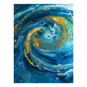 Abstract Earth Canvas Print