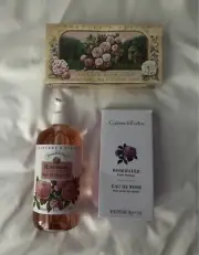 CRABTREE & EVELYN Rosewater Body Lotion & Bath-Shower Gel Lot NEW