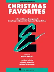 Essential Elements Christmas Favorites: Eb Baritone Saxophone
