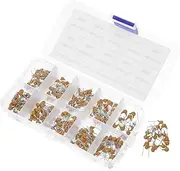 Anneome Electronics Diy Kit Pcs Assorted Ceramic Capacitors High Voltage Monolithic Capacitor Collection for Diy Projects