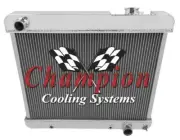 1963 64 65 66 Chevy C10 Pickup Truck V8 Champion 3 Row Aluminum Radiator CC284 (for: Chevrolet)