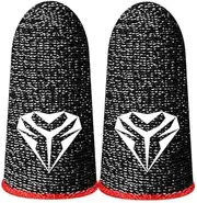 1 Pair Gaming Finger Sleeve for PUBG Universal Sweatproof Anti-Slip Cover Thumb Gloves for Mobile Game