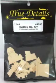 TRUE DETAILS 48535 SPITFIRE Mk XIV C/E COCKPIT ACEDEMY KIT