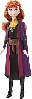 [Mattel] Disney Princess Dolls, Anna Posable Fashion Doll with Signature Clothing and Accessories, Disney's Frozen 2 Movie Toys