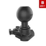 RAM Ball Adapter for GoPro Mounting Bases 1" Ball