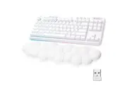 Logitech G715 Wireless Gaming Keyboard Lightspeed Cloud Rest White